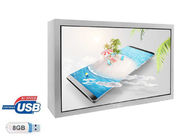 Customized 3840×2160 Transparent Lcd Display 86 inch Cabinet