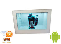 19 Inch Transparent Advertising Monitor 20W LVDS For Watch