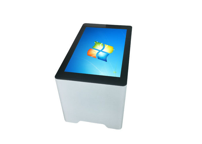 Advertising Kiosks HD Videos Smart Touch Screen Coffee Table With Capacitive Multi Touch