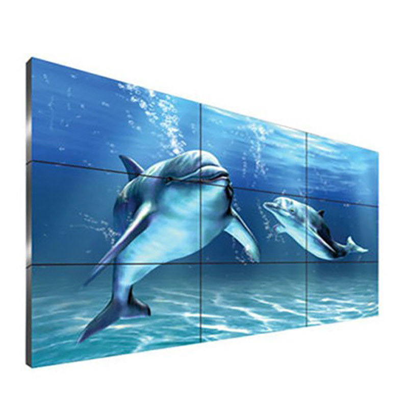 DID Seamless Narrow Bezel LCD Video Wall 3.5mm 100 - 240V Power Supply For Public