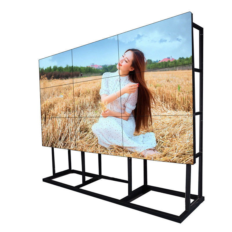 55 Inch Seamless LCD Video Wall Display 1920 * 1080 High Definition Long Life