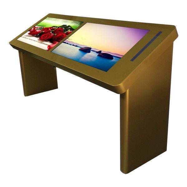 4GB RAM Monitor Touch Screen Kiosk , Compatable Interactive Multi Touch Table