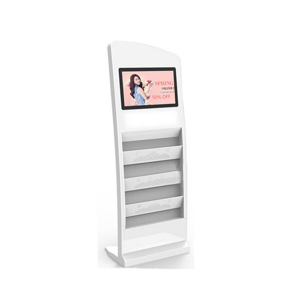 Lcd Touch Screen Digital Signage Kiosk 19 Inch Newspaper Advertising Machine