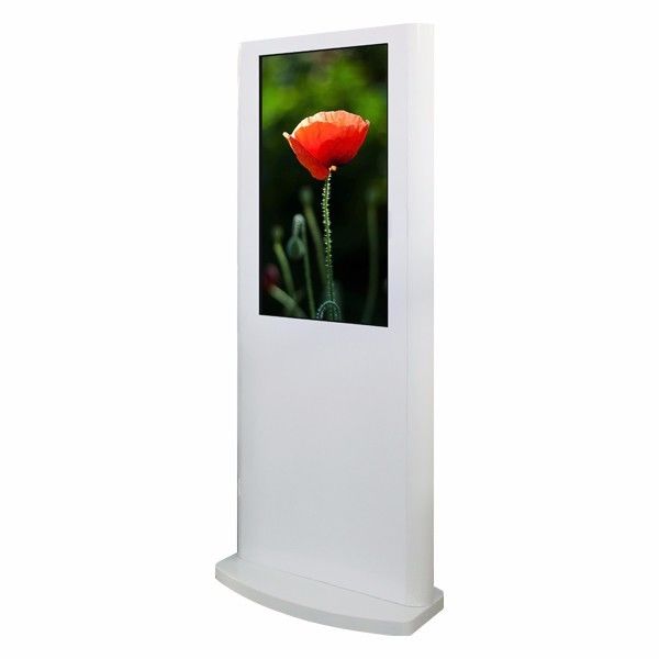 Led Backlight Interactive Touch Screen Kiosk 4K Resolution 3840 * 2160 Aluminum Frame