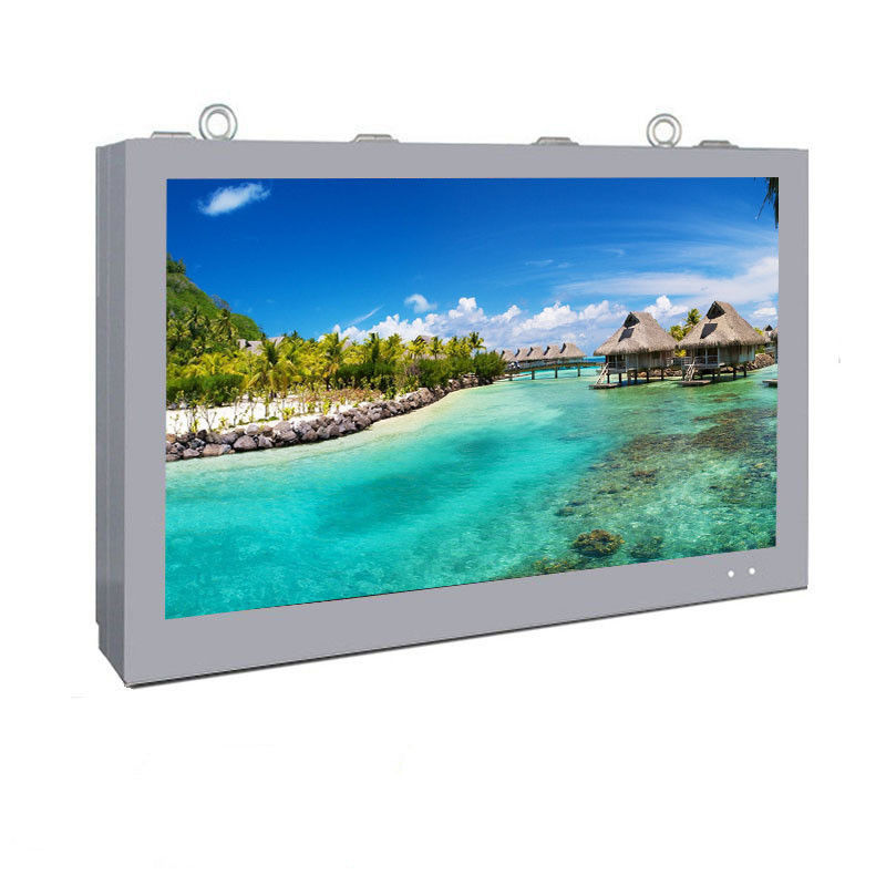 43 Inch Wall Mount Outdoor Touch Screen Kiosk 1500nits Brightness Integrated PC Board
