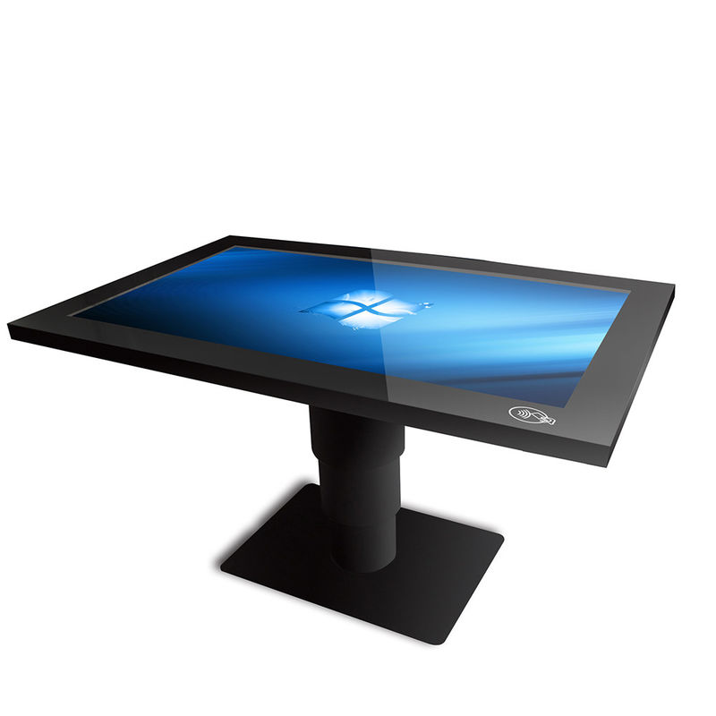 Aluminum Case Touch Screen Conference Table , Remote Control Interactive Multi Touch Table