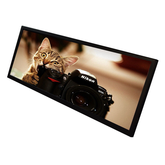 38 Inch Exhibition Halls High Brightness Lcd Display , 38 Inch Android Ultra Wide Stretched Displays