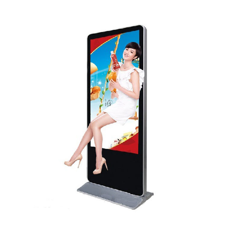 Floor Stand 3D Advertising Digital Signage Displays , Shopping Mall Digital Display Screens