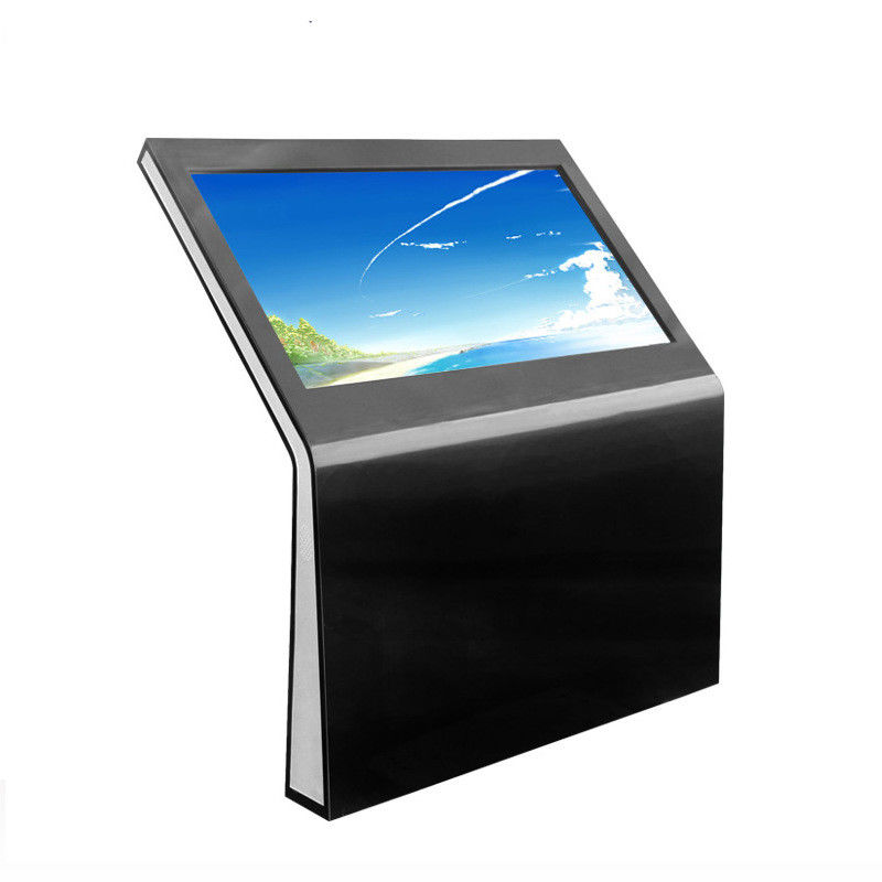 1080P 55 Inch Big Size WIFI Floor Stand Honrizontal Multi Touch Screen Information Kiosk All In One Computer