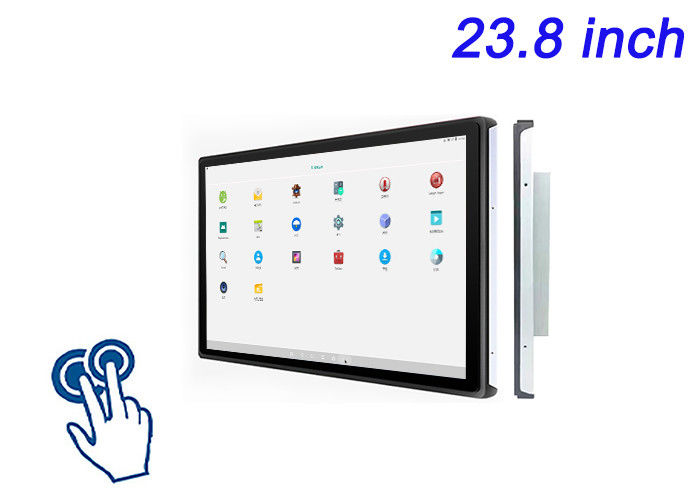 23.8-Inch Android Embedded Touch Screen for Hospitality Applications, CNC Machines, Logistics Dashboards, and Digital Signage