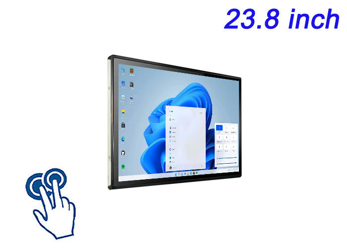 23.8-Inch Windows Touch Embedded Screen for Digital Signage, Interactive Whiteboards, Restaurant Tabletop Ordering, and Security Monitoring
