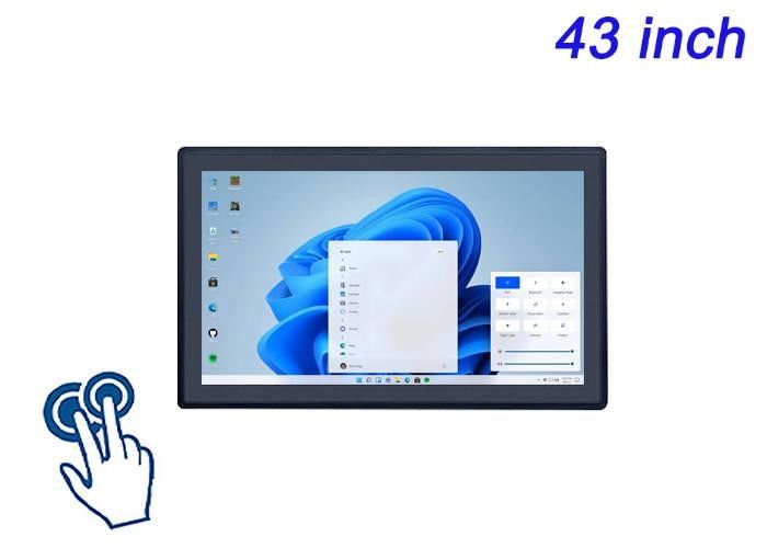 43-Inch Windows Touch Embedded Screen for Smart City Displays, Stadium Interfaces, Immersive Retail Solutions, and Gaming Systems