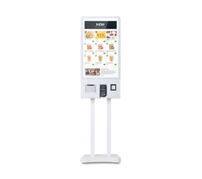 Floor Standing Capacitive Digital Kiosks Touch Screen 32 Inch Android 5.1 POS Kiosk