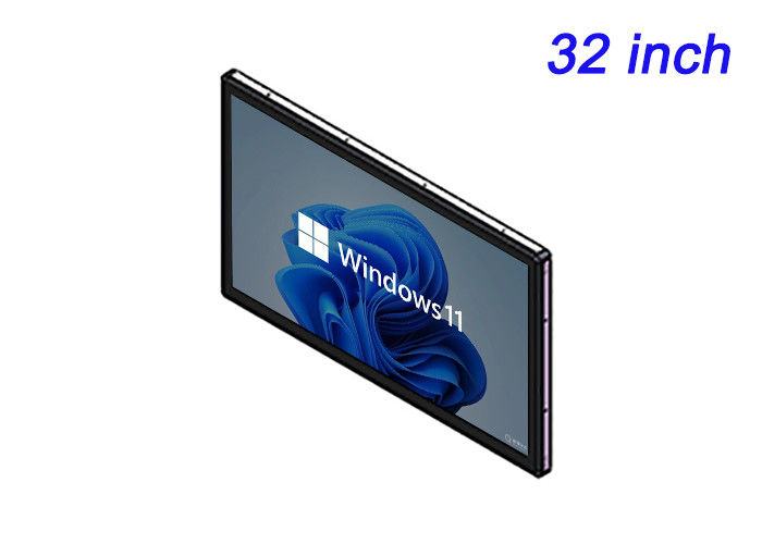 32-Inch Windows Embedded Monitor for Surveillance Systems, Airport Displays, Public Transportation Panels, and Industrial Monitoring