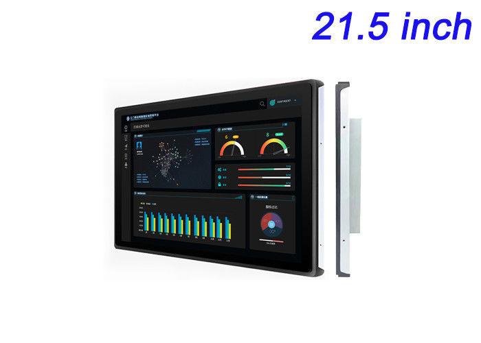 21.5-Inch Linux Touch Embedded Display for Logistics Dashboards, Smart Factories, Corporate Interfaces, and Stadium Scoreboards