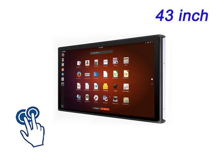 43-Inch Linux Touch Embedded Screen for Industrial Automation, Smart City Kiosks, Healthcare Interfaces, and Command Rooms