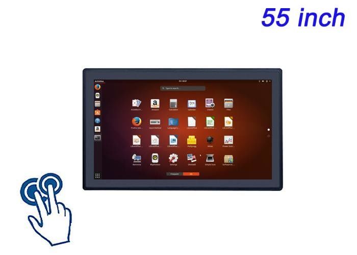 55-Inch Linux Touch Embedded Screen for High-End Retail Advertising, Command Centers, Museum Interfaces, and Immersive Gaming Solutions