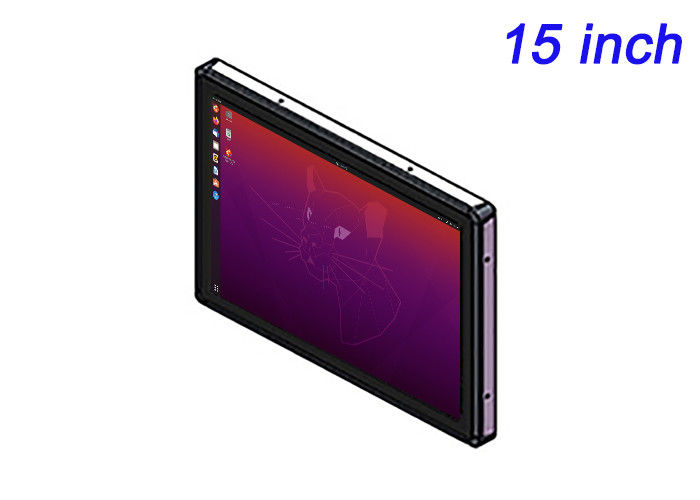 15-Inch Linux Embedded Display for Transportation Interfaces, Digital Signage, Manufacturing Dashboards, and Facility Management