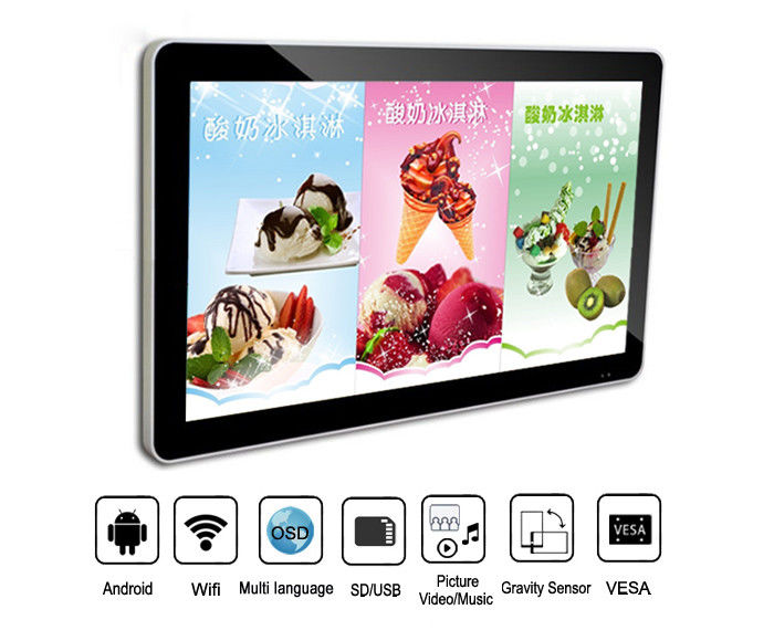 Programmable Android Elevator Lcd Advertising Display Screen 32 Inch Digital Signage Player