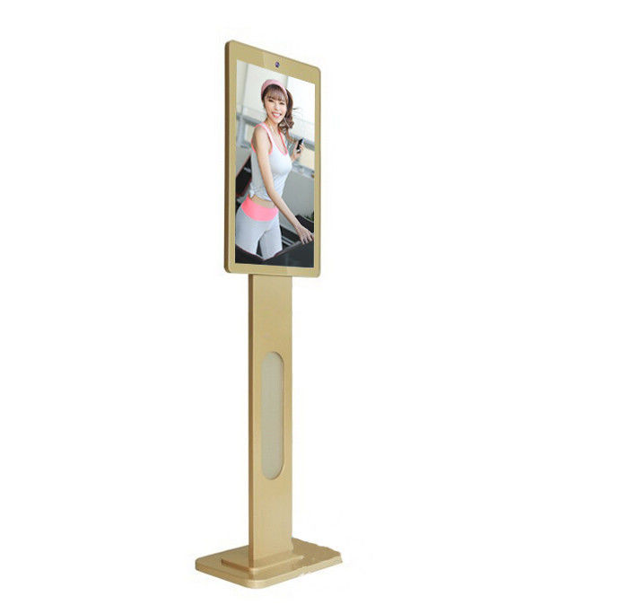 27&quot; Free Standing Interactive Digital Signage Ads Video Display Tv Kiosk Shopping Mall Fitness