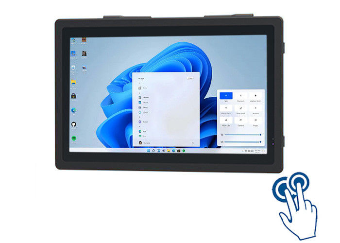 15.6-Inch Sleek Windows Touch Screen for Factory Monitoring and Digital Signage