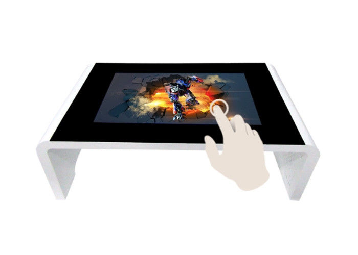 43 inch coffee touch table can play table games/PCAP touch/interactive touch screen touch table