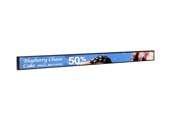 46.6in Shelf Edge Lcd Display Stretched Bar LCD Screen For Supermarket Shelf