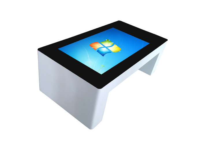 43 Inch LCD Advertising PCAP Smart Coffee Table With Touch Screen