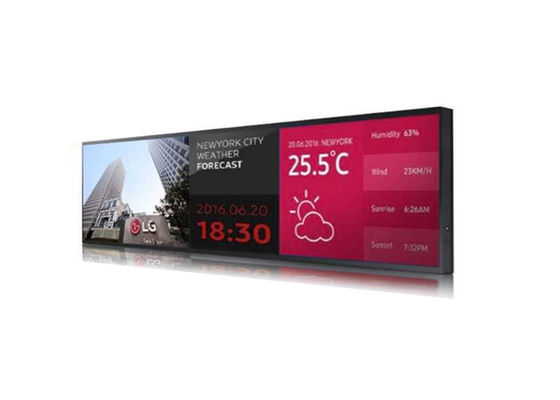 Original LG 29in Stretched Lcd Touch Screen Ultra Wide Monitor For Elevator