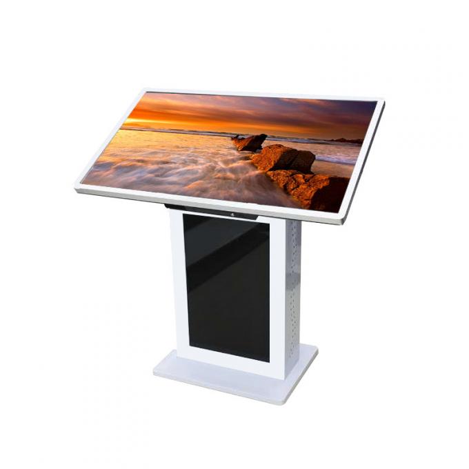Tabletop 42 Inch Multi Touch Screen Table Fast Response 60 Nits Brightness