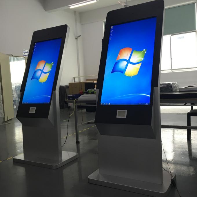 43 Inch Floor Stand Interactive IR Touch Screen Kiosk Computer Totem ...