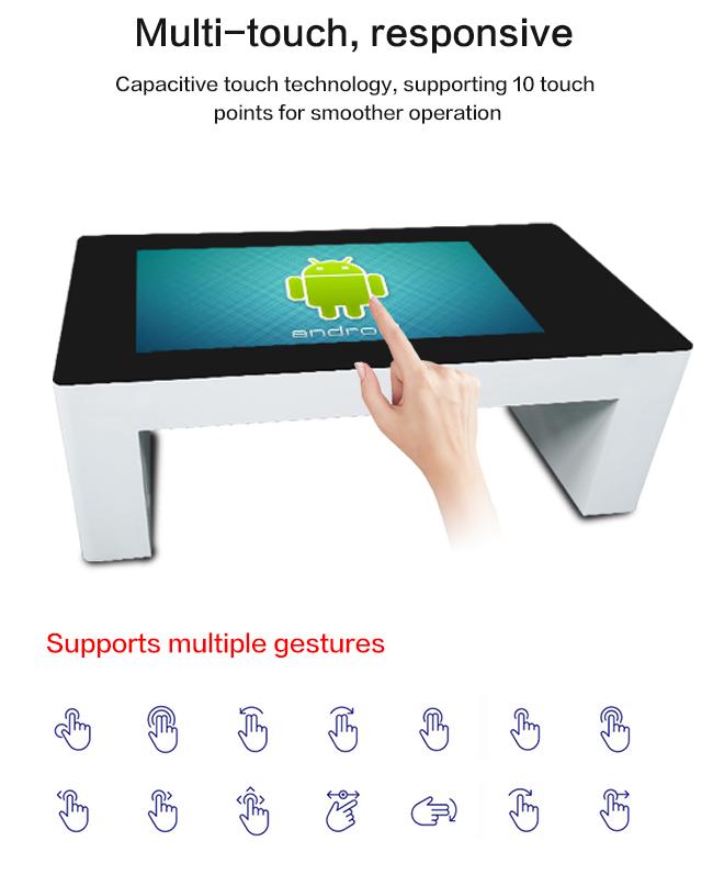 Smart Touch Table Lcd Table 55'' Smart Android Interactive Multitouch Lcd Computer