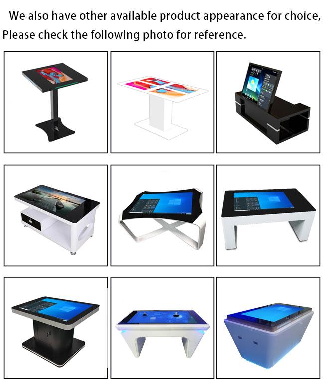 Wholesales 43 inch LCD Screen Smart Display X- shaped Kiosk Interactive Touch Table