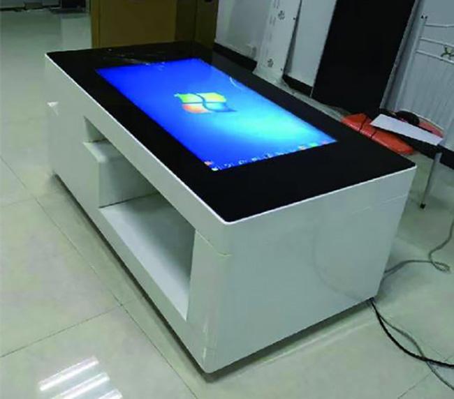 43 Inch Windows Board Dining Lcd Table Kiosk Interactive Multi Top Coffee Smart Touch Screen Table 