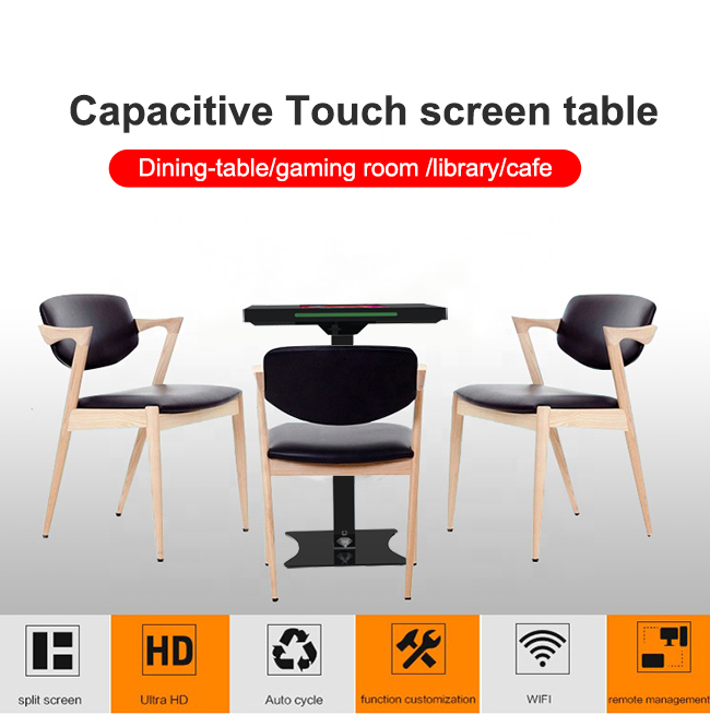 OEM ODM interactive Multifunction 4-screen Android Touch Table